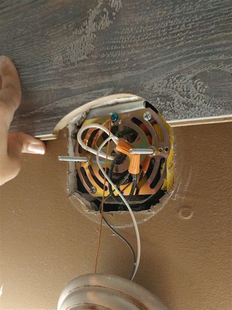 extend light fixture box diy